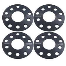 4pcs 5mm Hubcentric Wheel Spacers 5x112 CNC Fits Audi A3 A4 A6 A8 S4 S8 R8 picture