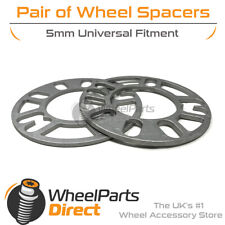 Wheel Spacers (2) 5mm Universal for Peugeot 206 98-10 picture
