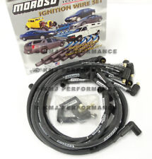 Moroso 9765M SBC 350 Chevy Sleeved Race Spark Plug Wires 90 degree Under Header picture