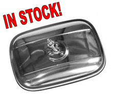 1947-1972 Chevy GMC Pickup Stainless Rectangular Exterior Side Mirror C10 3100 picture