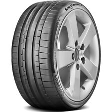 One Tire 255/40ZR21 255/40R21 Continental SportContact 6 (BMW X3M) UHP 102Y XL picture