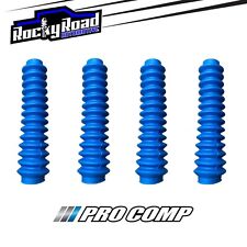 Pro Comp BLUE Universal Shock Absorber Dust Boot Boots (Set of 4) 2” x 11” picture