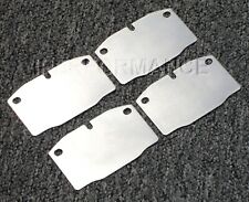 Titanium Brake Pad Shim Heat Shield Set for Deawoo Nexia 95-97; GM Cal 378EU; Fr picture