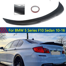 ABS Highkick Trunk Spoiler For 11-16 BMW F10 528i 535i 535d 550i M5 Carbon Look picture