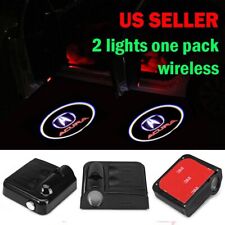 2pcs Wireless ACURA Ghost Shadow Logo LED Light Courtesy Door Step Light picture