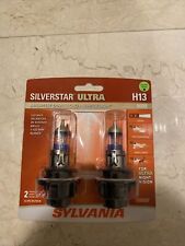 Sylvania H13 Silverstar ULTRA NIGHT VISION Halogen Headlight Bulbs Pack of 2 picture