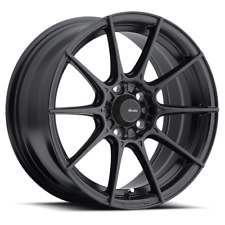 1 New Matte Black Advanti Racing Storm S1 15X8 25 4-100 Wheel picture