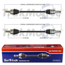 Pair of Front CV Axle Shafts SurTrack Set for Subaru B9 Tribeca AWD 2006-2011 picture