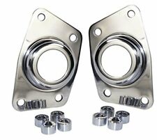 EMPI 17-2697 Stainless Steel IRS Torsion End Plate Caps - Pair dune Buggy Bug Ba picture