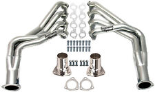 NEW 1965-74 CHEVY LONG TUBE HEADERS,POLISHED STAINLESS STEEL,BBC,IMPALA,CAMARO picture