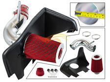 BCP RED For 2016-2021 Camaro 2.0T Turbo Heat Shield Cold Air Intake Kit+Filter picture