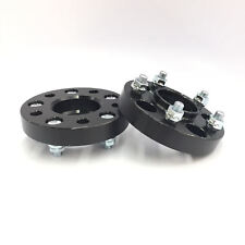 2pc Hub Centric Black Wheel Spacers  | 5x108 | 63.4 CB | 25mm 1.0