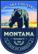 State Animal Montana Day  Sticker Decal die Cut Vinyl picture