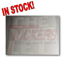 1954-1987 Chevrolet Stepside Tailgate Decals White 3100 C10 C20 Chevy Truck picture
