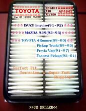 Fit Toyota Tacoma 4Runner Previa Air Filter 4645 Perfect Fit Guarantee&Fast Ship picture