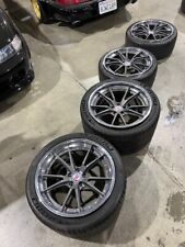 HRE S104 3P Wheels 20x9 +34 20x12.5 +49 with Michelin 4S tires Ferrari 458 488 picture