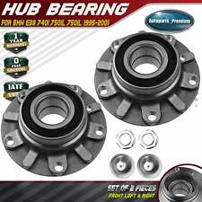 2x Front Wheel Hub & Bearing Assembly for BMW E38 Series 740i 740iL 750iL 95-01 picture