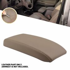 For 1996-00 01 2002 Toyota 4Runner Leather Center Console Lid Armrest Cover Tan picture