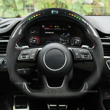 Carbon Fiber LED Alcantara Steering Wheel For 17+ Audi RS3 RS4 RS5 S3 S4 S5 A4 picture