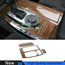 For Nissan Armada Y62 2017-2020 Wood Grain Central Console Gear Shift Cover Trim picture