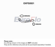 Exhaust Pipe fits FORD MONDEO 2.0D Front 00 to 07 EuroFlo 1197920 Quality New picture