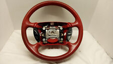 1994-2004 Ford Mustang Red Steering Wheel w Cruise OEM Nice wheel Rare Color picture