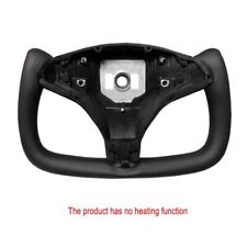 For Tesla Model X & Model S 2014 Yoke Steering Wheel Nappa Leather No-Heating picture