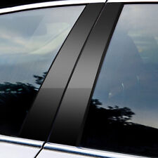 6x Gloss Black Door Pillar Posts Cover Trim For Infiniti G35 G37 Sedan 2002-2013 picture