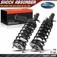 2x Front Complete Strut & Coil Spring Assembly for Infiniti G35 2004-2006 AWD picture