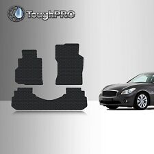 ToughPRO Floor Mats Black For Infiniti M35 / M45 All Weather 2006-2010 picture