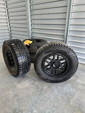 SLIGHTLY USED - KMC Mesa KM544/Falken AT Tires  picture