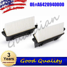 2x 6420940000 Left+Right Air Filter Set For MERCEDES-BENZ GL350 GLS350D ML350 picture