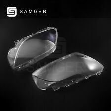 Pair Headlight Lens Cover For Mercedes Benz W166 ML350 ML400 ML500 2012-2015 picture