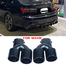 2PCS Exhaust Stainless Steel Muffler Tip for BMW G20 G21 M340i G42 M240i picture