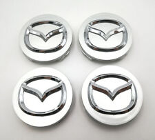 4PC 56mm Wheel Center Hub Caps Cover Logo Badge Emblem For Mazda 3/5/6 CX-7 CX-9 picture