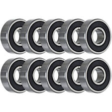 NICHE Wheel Bearing 6000-2RS 10x26x8mm Single Row Deep Groove 10 Pack picture