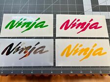 Kawasaki Ninja Vinyl Decal Many Sizes & Colors Buy 2 Get 1 FREE &  picture