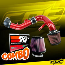 For 05-10 Chevy Cobalt 2.2L/2.4L 4cyl Red Cold Air Intake + K&N Air Filter picture