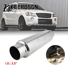 2.5'' In/Outlet Muffler Resonator Exhaust 16'' Deep Tone for Mercedes Benz ML350 picture