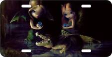 Alligator Magic Car License Plate -Gothic Fantasy Decor -Jasmine Becket Griffith picture
