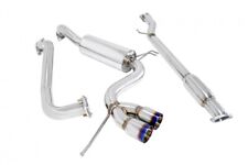 Megan Racing Type2 Cat-Back Exhaust: for Hyundai Veloster 2012+ Burnt Rolled Tip picture