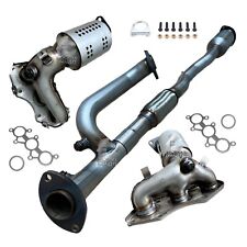 All 3 Catalytic Converter Set for 2007 - 2017 Lexus ES350  3.5L with Flex Y pipe picture
