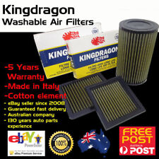 Kingdragon Cotton Washable Hi-Flow Panel Air Filter High Flow Fits Calibra Saab picture