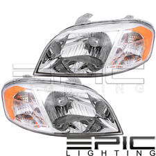 Halogen Headlamps for 2007-2011 CHEVROLET AVEO Sedan Left Right Sides Pair picture