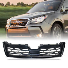 Front Grill for 2014-2018 Subaru Forester Gloss Black. picture