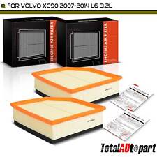 2pcs Engine Air Filter for Volvo XC90 2007-2014 L6 3.2L Petrol Flexible Panel picture