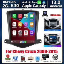 64GB Android 13 Apple Carplay Car GPS Radio Stereo For Chevrolet Cruze 2009-2015 picture