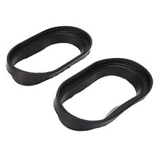 √ 2 Pcs Air Intake Tube Duct Rubber Boot Inlet Pipe Seal For GSXR 600 750 picture