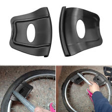 1 Pair Rim Protectors Black Wheel Tire Rim Guards for Motorcycle Bicycle Tire picture