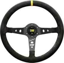 OMP Racing Corsica SuperleggeroSuede Leather 350mm Diameter Steering Wheel Black picture
